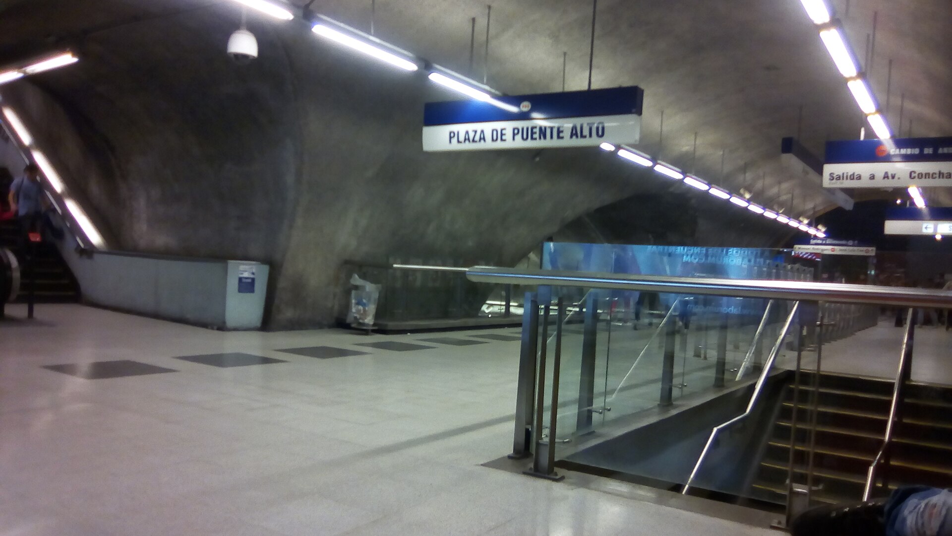 Estación Plaza de Puente Alto de la Línea 4 del Metro de Santiago