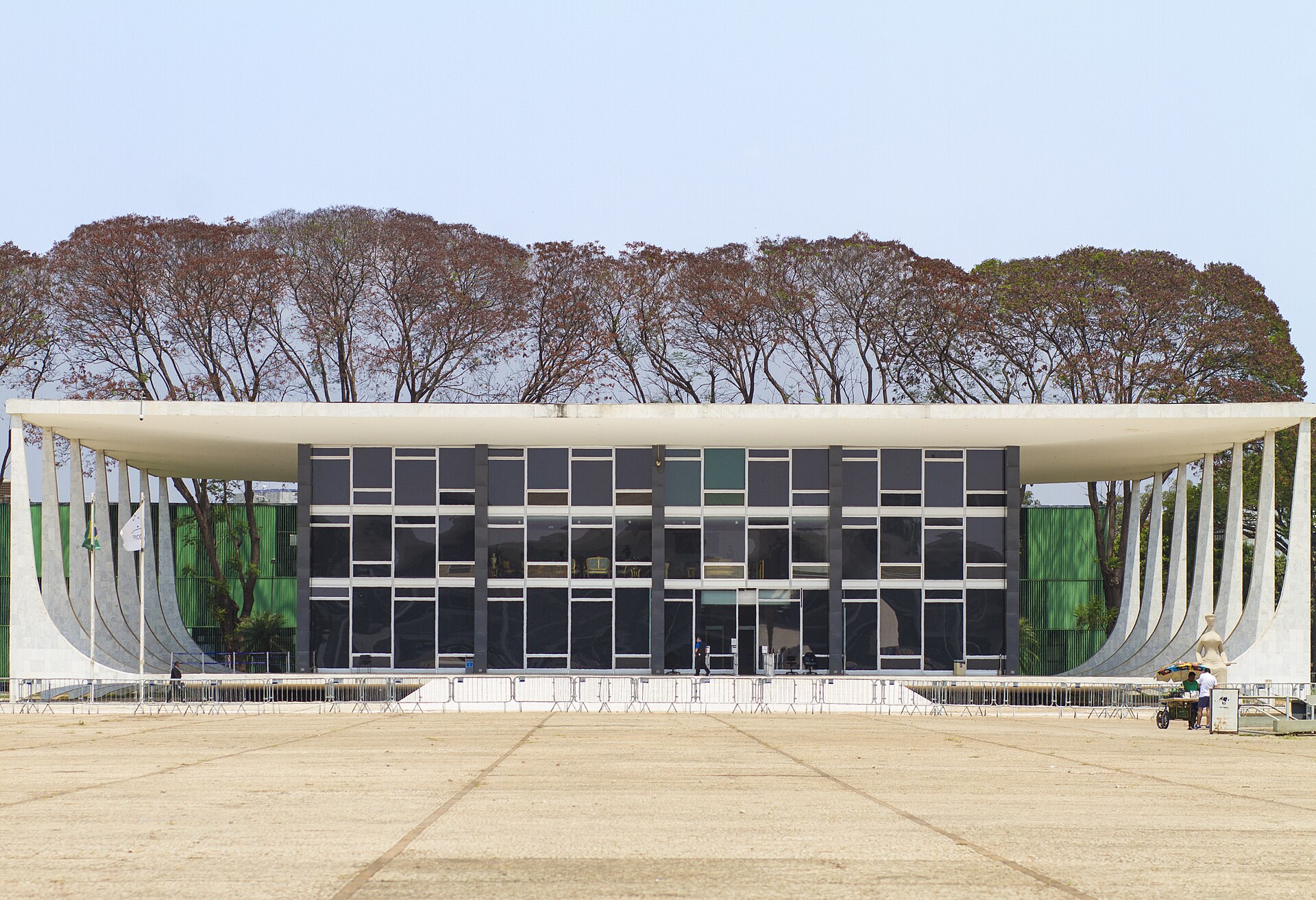 Edificio del Supremo Tribunal Federal en la Plaza de los Tres Poderes, Brasilia