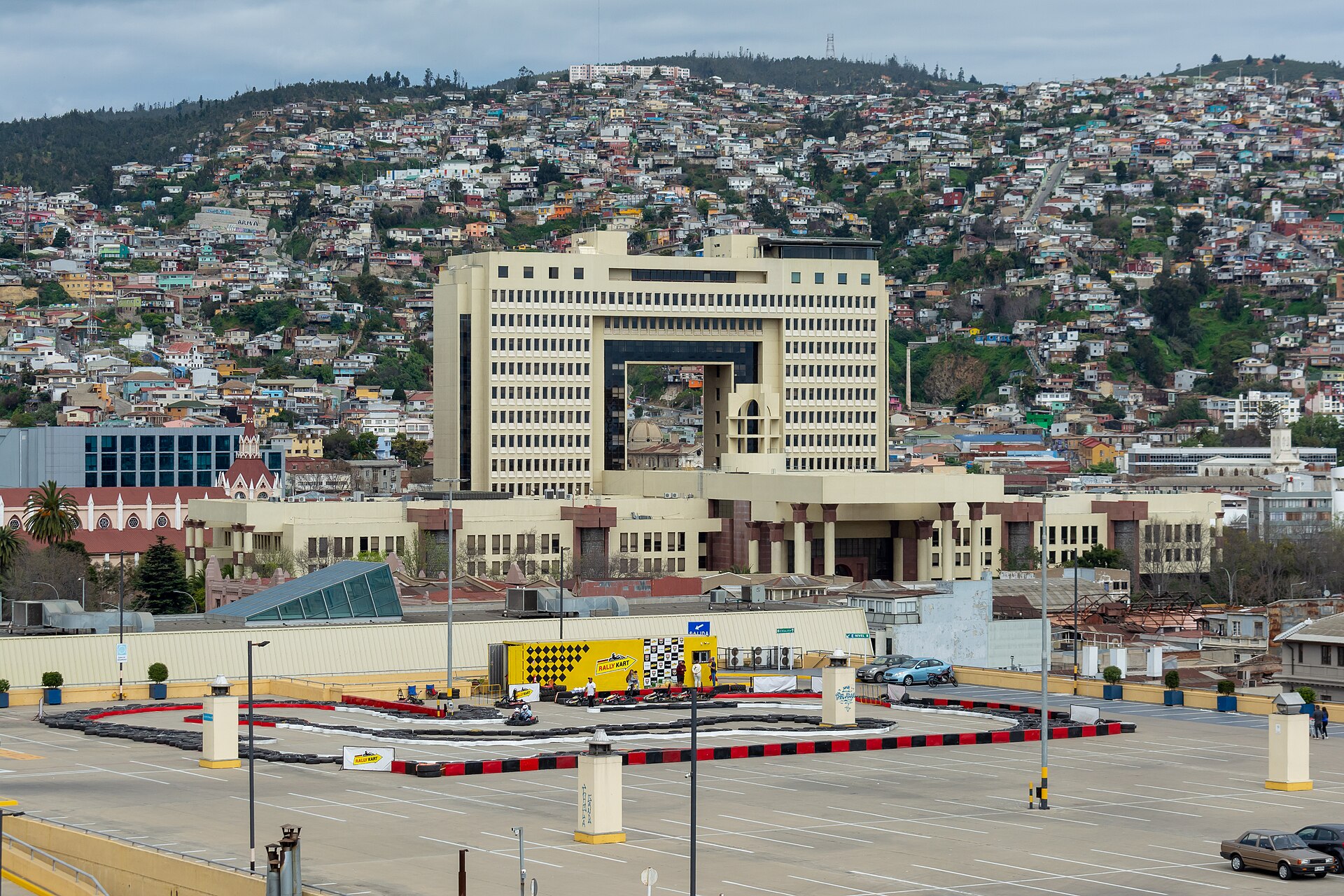 Edificio del Congreso Nacional en Valparaíso